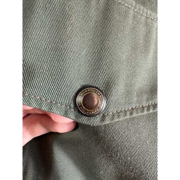 Vintage 50s Woolrich Woolen Mills Reversible Workwear Jackets Mens XL Green Red - Picture 3 of 6